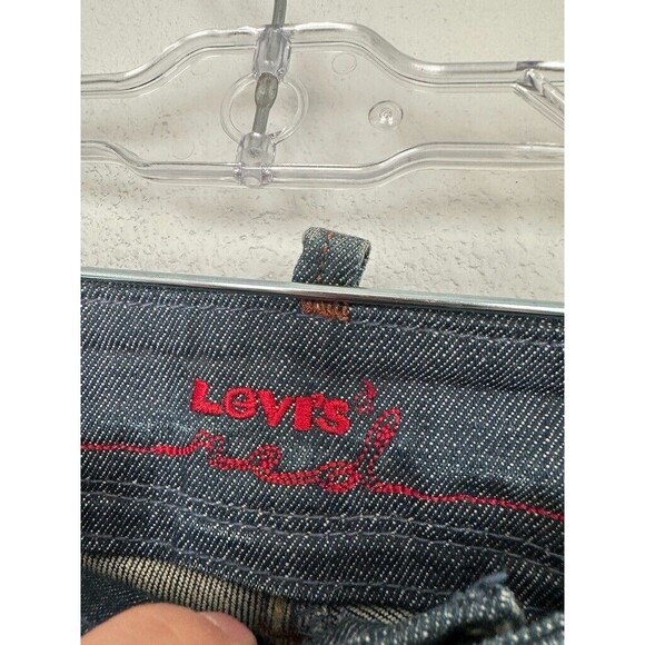 Levi's Red Line Selvedge Denim Jeans Engineered Indigo Blue Workwear Men's 28 - Picture 4 of 12